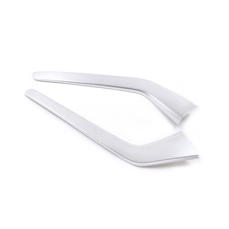 OGONGXM Modifizierter seitlicher Schutzpatch for die zentrale Steuerung im Autoinnenraum, kompatibel mit Tesla Model 3 Model Y 2017–20, Autodekorationsaufkleber, Zubehör(Silver) von OGONGXM