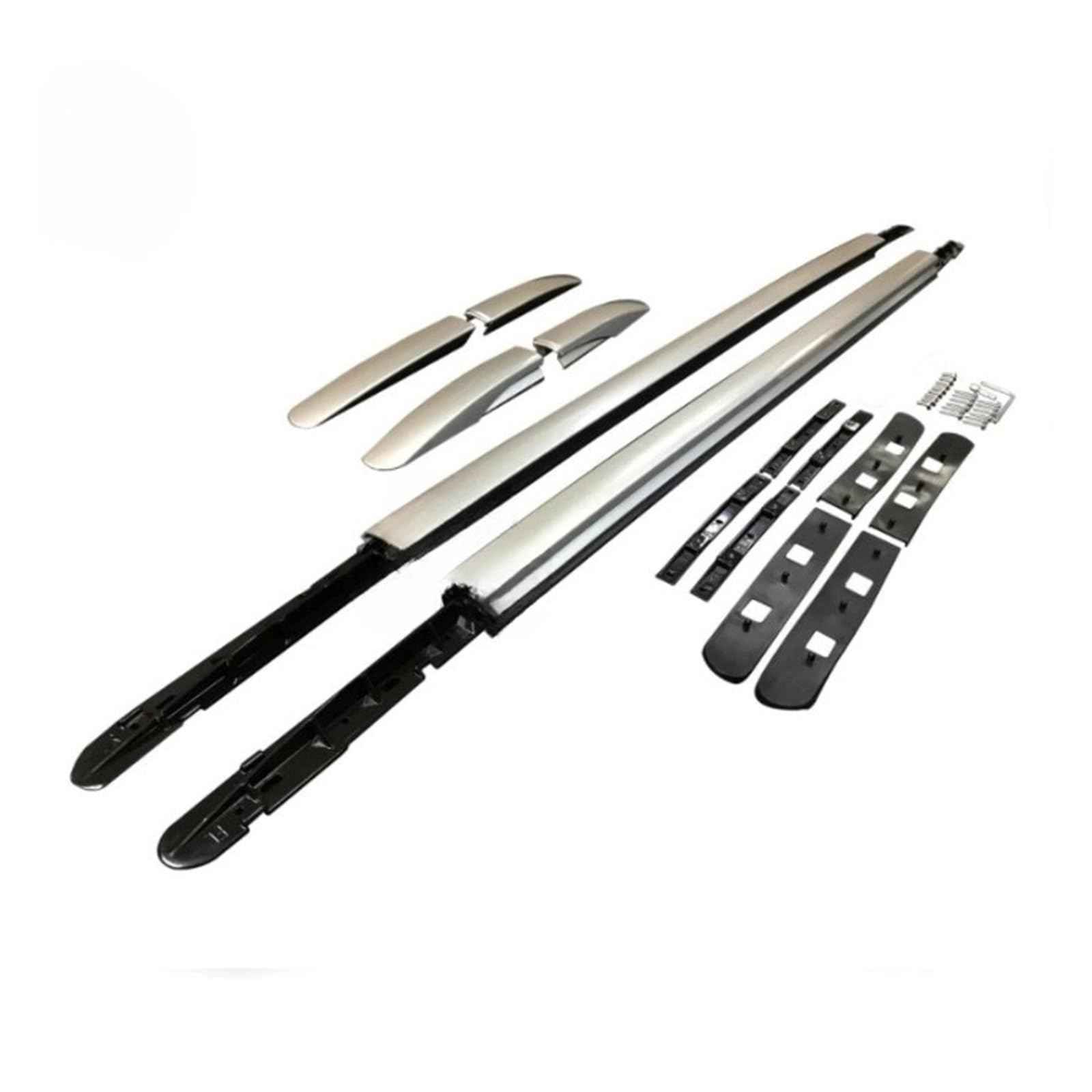 OGONGXM OE-Modell Dachträger Dachträger Dachreling Kompatibel for Toyota Fortuner 2016-2022, Aluminiumlegierung + ABS, Originaldesign OGONGXM OE-Modell Dachträger Dachträger Dachreling Kompatibel for Toyota Fortuner 2016-2022, Aluminiumlegierung + ABS, Originaldesign von OGONGXM