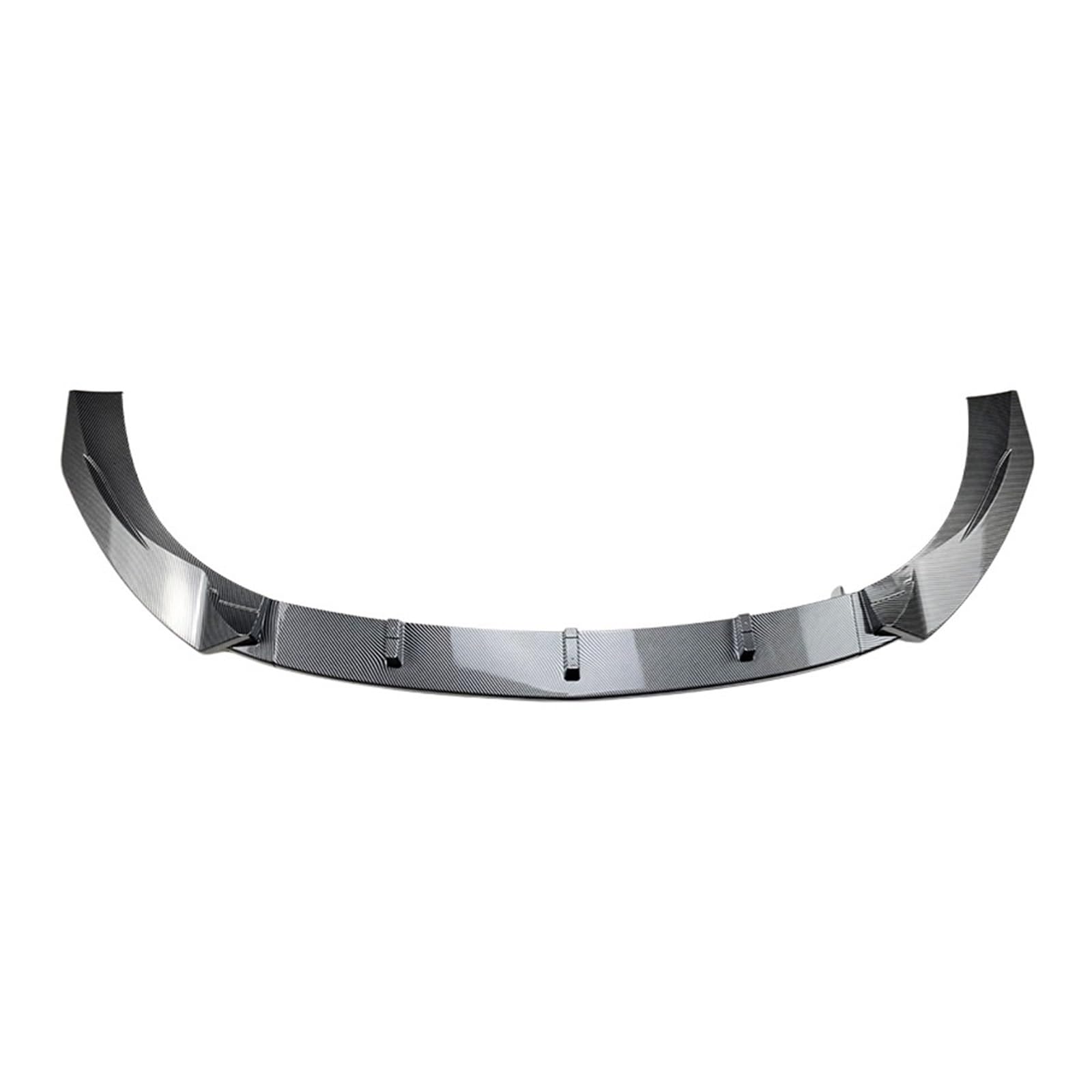 OGONGXM Stoßstange Auto Front Lip Splitter Diffusor Kompatibel for Mercedes-Benz CLA-Klasse C118 CLA45 AMG 2020 + Body Kit Spoiler Protector Zubehör(Carbon Look) von OGONGXM