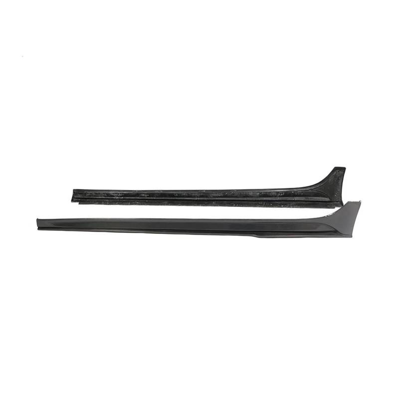 OGONGXM Stoßstange kompatibel for Maserati Ghibli 4-türige Limousine 2014–2016 Seitenschweller-Stoßstangenabdeckung aus Kohlefaser, Schutzabdeckung, Spoilerlippen von OGONGXM