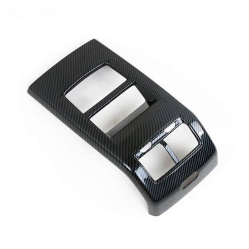 OGONGXM Tonlinker Innenausstattung Auto Armlehne Rückseite Luftauslass Abdeckung Aufkleber Kompatibel for Citroen C5X 2021 Auto Styling 1 PCS ABS Kunststoff Abdeckung Aufkleber(Black Carbon) von OGONGXM
