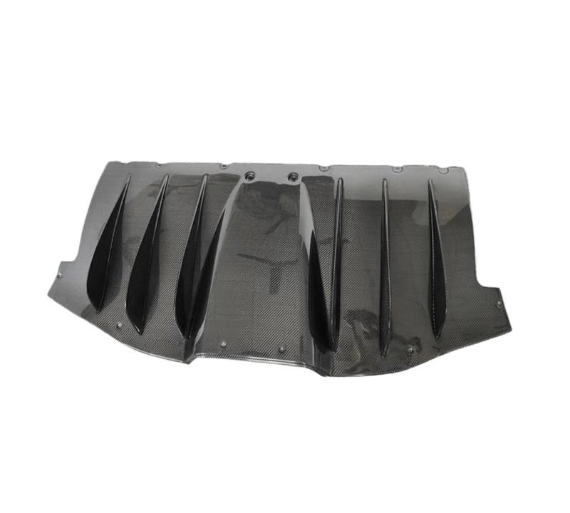 OGONGXM V-Style Carbon Fiber Body Kit Frontlippe Stoßstange Kante Heckdiffusor Seitenschweller Kompatibel for Ferrari 458 09-16(Rear Diffuser) von OGONGXM