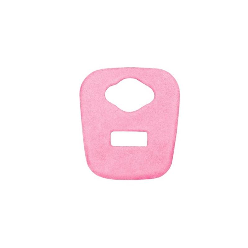 OGONGXM Zigarettenanzünder-USB-Buchsenloch-Panel-Dekorationsabdeckung Zieraufkleber Aufkleber Kompatibel for BMW Mini F55 F56 F57 2014-2020 Autozubehör Wildleder(Pink) von OGONGXM