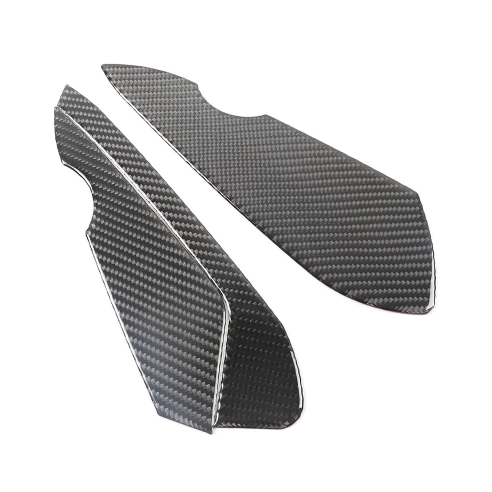 OGONGXM for Mazda MX-5 ND 2016-2023 Weiche Kohlefaser Auto Armaturenbrett Seitenverkleidung Verkleidung Aufkleber Autozubehör(Carbon Fiber) von OGONGXM