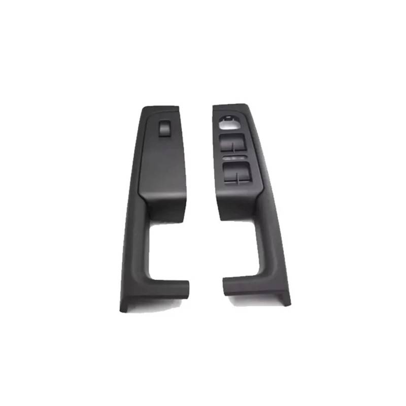 Lanliuhui Store 2 STÜCKE Schwarz Vorne Hinten Innen Türgriff Armlehne Rahmen Schalter Bedienfeld Trim Kompatibel Mit Superb 2008-2013 Universal(Black front) von OGQTIBXV
