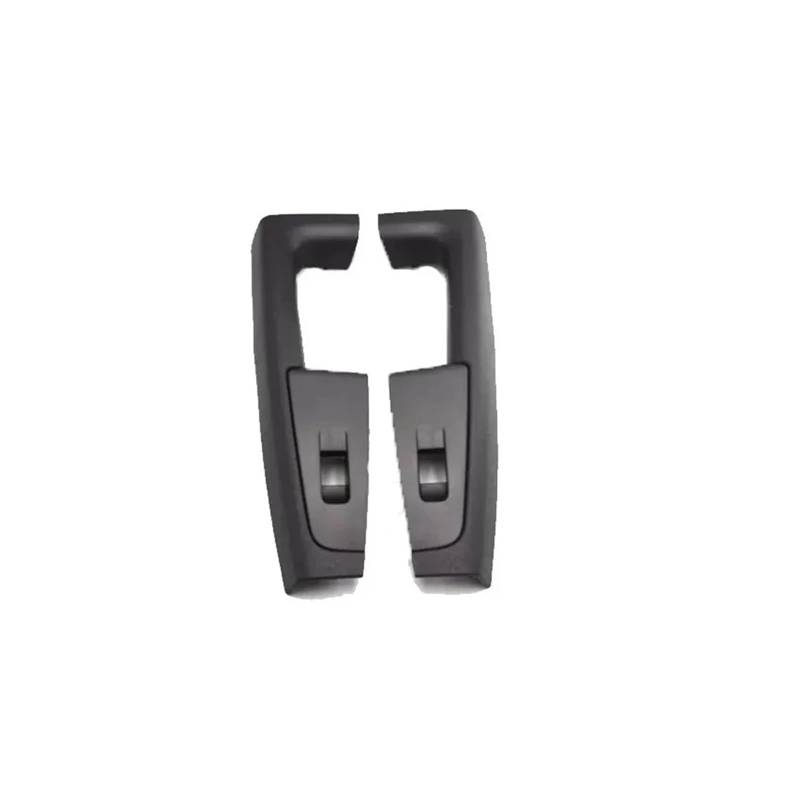 Lanliuhui Store 2 STÜCKE Schwarz Vorne Hinten Innen Türgriff Armlehne Rahmen Schalter Bedienfeld Trim Kompatibel Mit Superb 2008-2013 Universal(Black rear) von OGQTIBXV
