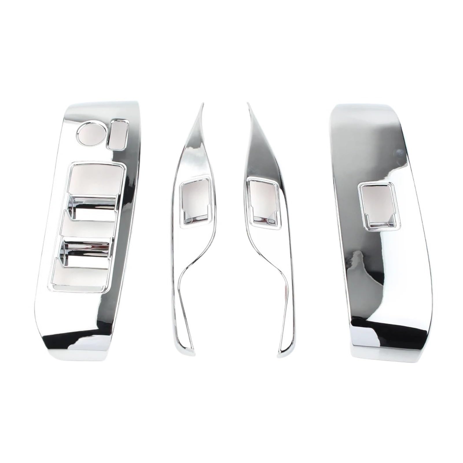 Lanliuhui Store Chrom-Innentür-Fensterheberschalter, dekorative Abdeckung, kompatibel mit Alphard 2016–2020, nur Rechtslenker Lanliuhui Store Chrom-Innentür-Fensterheberschalter, dekorative Abdeckung, kompatibel mit Alphard 2016–2020, nur Rechtslenker von OGQTIBXV