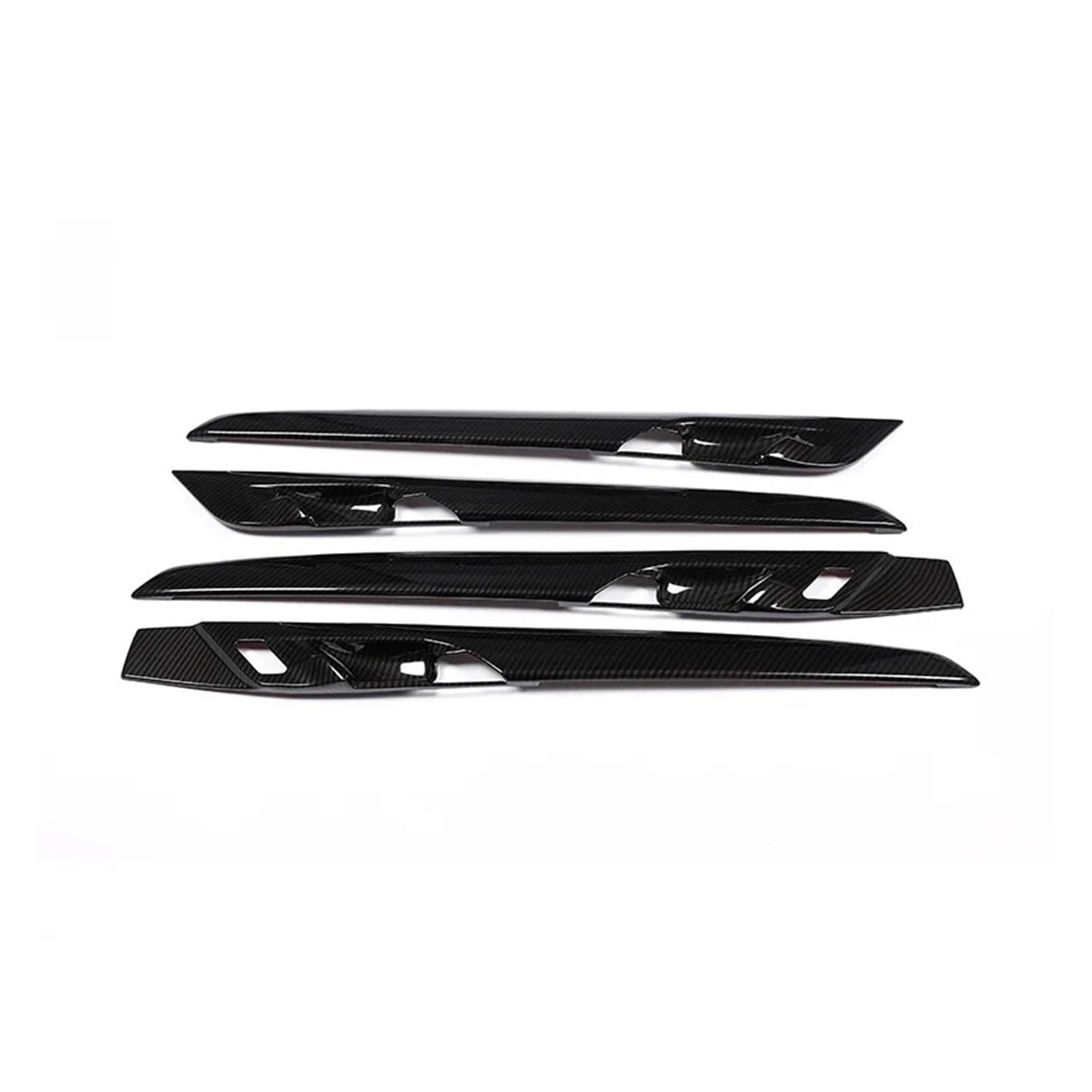 Lanliuhui Store Kompatibel mit B*MW X1 F48 X2 F47 2016-2022 ABS-Kohlefaser-Autoinnentürverkleidungsdekoration Schutzabdeckung Verkleidung Autozubehör(Carbon fiber) von OGQTIBXV