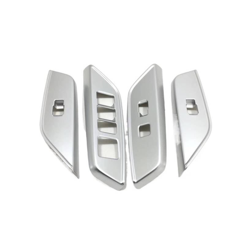 Lanliuhui Store Kompatibel mit Le*xus ES 250 350 300h 2019-2024 Carbon Auto-Innentür-Armlehne Fensterheberschalter Knopffeldabdeckung Verkleidungszubehör(Electroplate 4PCS) von OGQTIBXV