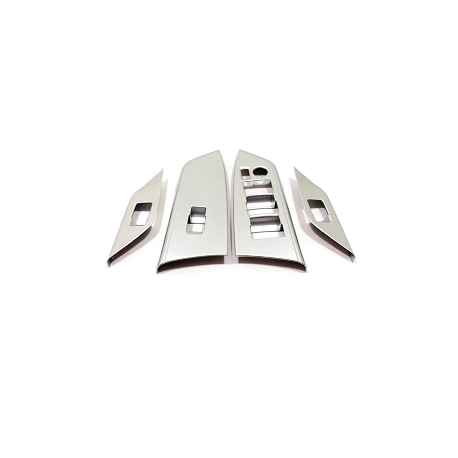 Lanliuhui Store Kompatibel mit Sienna 2021–2023, ABS-Autotür, Armlehne, Fensterglas, Hubschalter, Knopfrahmen, Verkleidung, dekoratives Zubehör(Matte silver) von OGQTIBXV