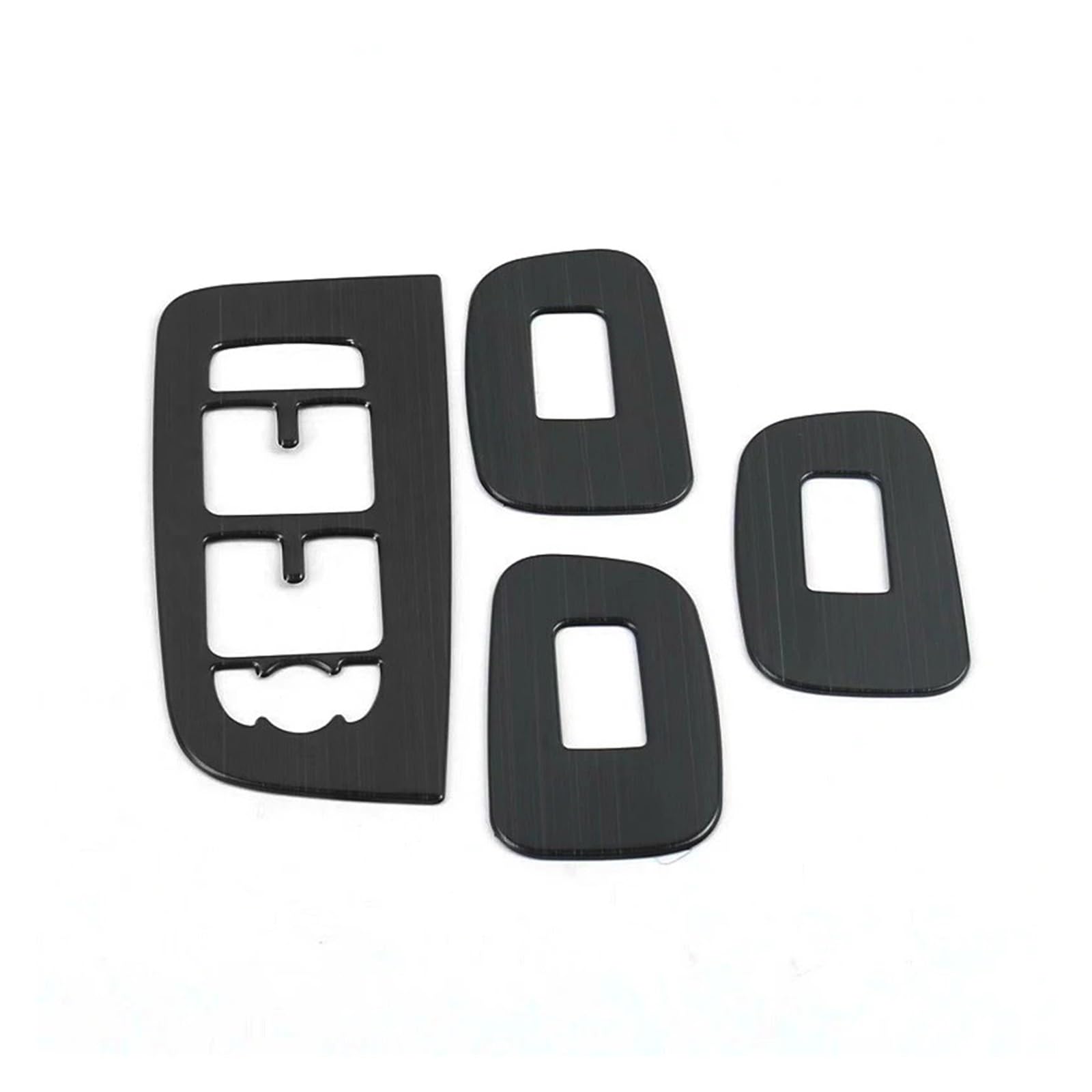 Lanliuhui Store Kompatibel mit Volvo XC60 2018–2025, Zubehör for Autofensterglas-Hebeschalter, Tastenfeldverkleidung(Black) von OGQTIBXV