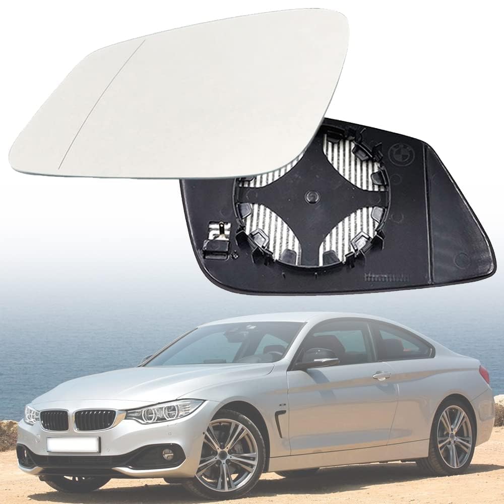 Auto Beheizbar Spiegelglas für BMW 4 Serie M4 F82 Coupe 2014-2020 Außenspiegel glas Erhitzt mit Trägerplatte Ersatz mit Heizfunktion Toter Winke,A-Left Auto Beheizbar Spiegelglas für BMW 4 Serie M4 F82 Coupe 2014-2020 Außenspiegel glas Erhitzt mit Trägerplatte Ersatz mit Heizfunktion Toter Winke,A-Left von OGRAFF