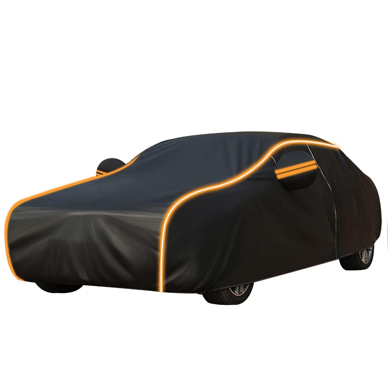 Autogarage Abdeckung Hagelschutz für Peugeot E-208 GT/GT Line/GT Premium/GT Pack,Vollständige Abdeckung für den Außenbereich Sonne Regen UV-Staub Allwetterschutz,C-OB von OGRAFF