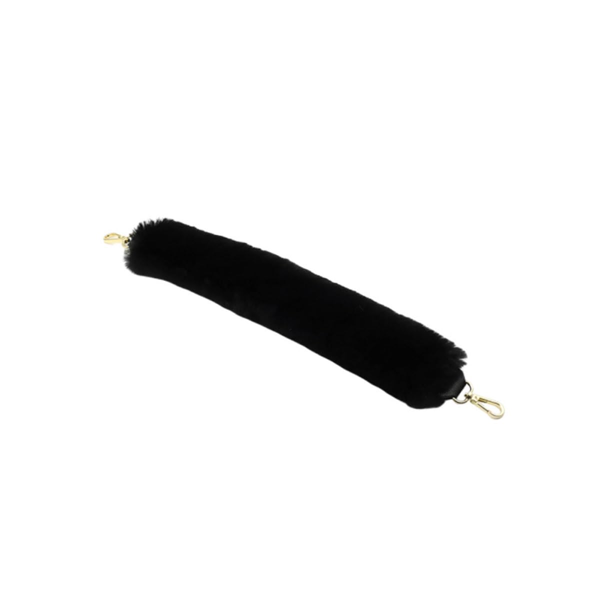 OHPHCALL Handtaschen Riemen Plüsch Kurzer Warmer Ersatzgriff mit Metallschnalle für Frauen für DIY Handtaschen und Einkaufstaschen im Winter Schwarz OHPHCALL Handtaschen Riemen Plüsch Kurzer Warmer Ersatzgriff mit Metallschnalle für Frauen für DIY Handtaschen und Einkaufstaschen im Winter Schwarz von OHPHCALL
