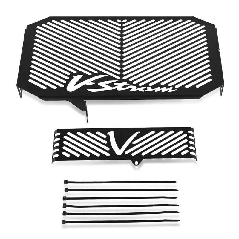 Motorrad Kühlerschutz Motorrad Kühlergrill Wache Cover Schutz Für Suzuki V-Strom DL650 Für Vstrom DL 650 2004 2005 2006 2007 2008 2009 2010 2011(Grille) von OJNHSFVPO