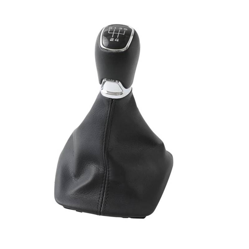 Schaltknauf griff 5/6-Gang-Schaltknauf Mit Manschette Für Skoda Octavia MK2 2004–2012(5 Speed) von OJNHSFVPO