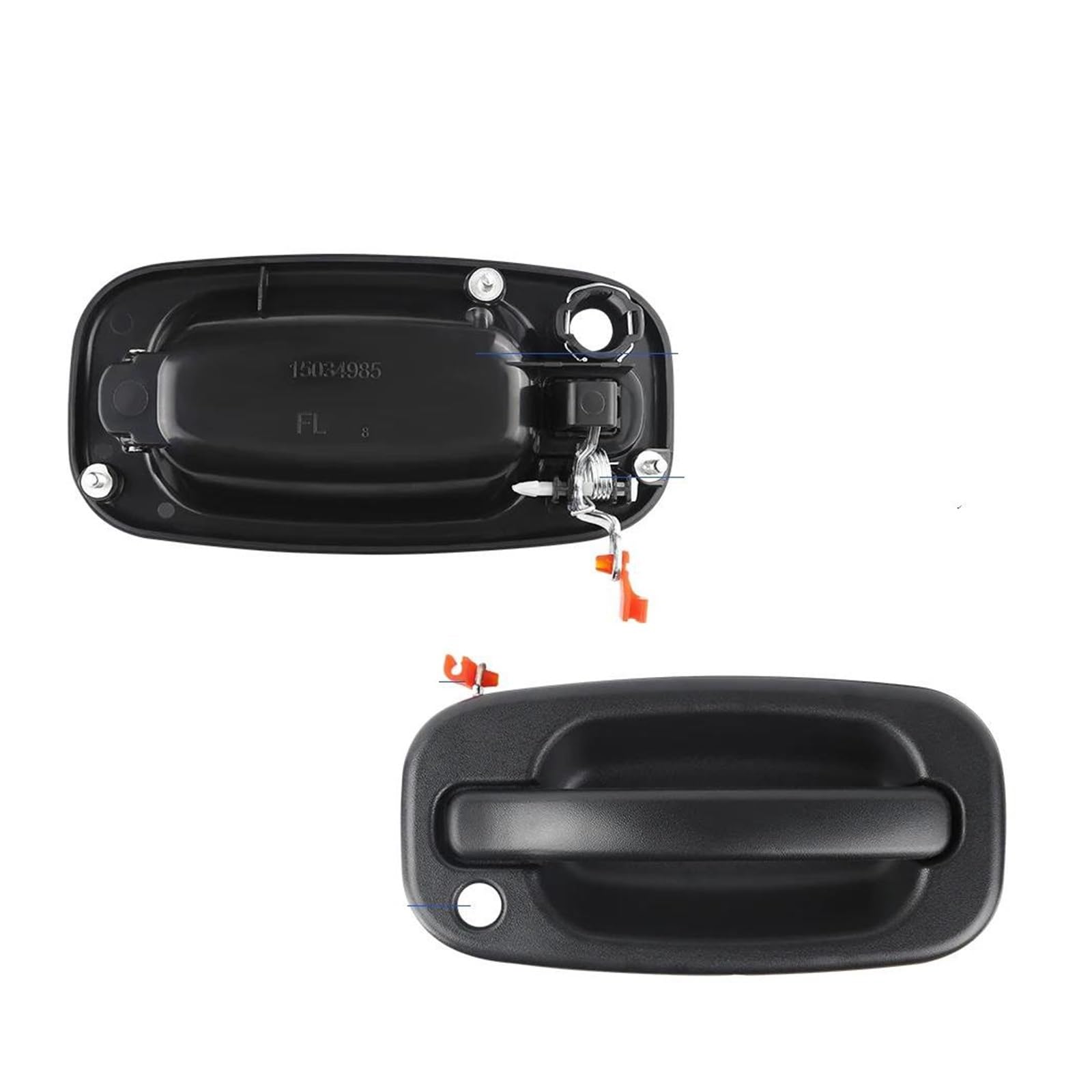 Auto Linkslenker Außentürgriff Für Chevy Für Silverado 1999 2000 2001 2002 2003 2004 2005 2006 15034985 15721571 Auto Außerhalb Außentür Griff Auto Zubehör Exterieur Auto Türgriff(2pcs Rear Door) Auto Linkslenker Außentürgriff Für Chevy Für Silverado 1999 2000 2001 2002 2003 2004 2005 2006 15034985 15721571 Auto Außerhalb Außentür Griff Auto Zubehör Exterieur Auto Türgriff(2pcs Rear Door) von OJTEMHBH