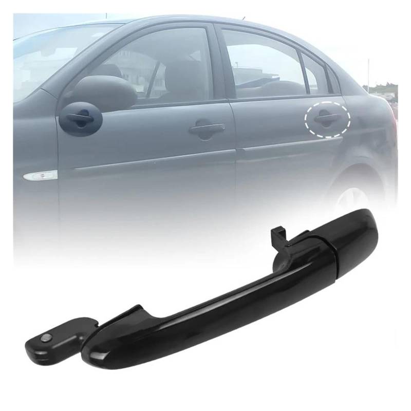 Auto Linkslenker Außentürgriff Für Hyundai Für Accent 2006-2011 82650-1E050 82660-1E050 83650-1E050 83660-1E050 Auto Vorne Hinten Außentür Griff Links Rechts Exterieur Auto Türgriff(1pc Rear Right) von OJTEMHBH