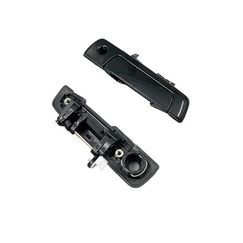 Auto Linkslenker Außentürgriff Für Mitsubishi Lancer Galant 1994–2004 Hafei Simbo Schwarzer Vordertür- Und Hintertür-Außengriff Exterieur Auto Türgriff(Front 1 Pair) von OJTEMHBH