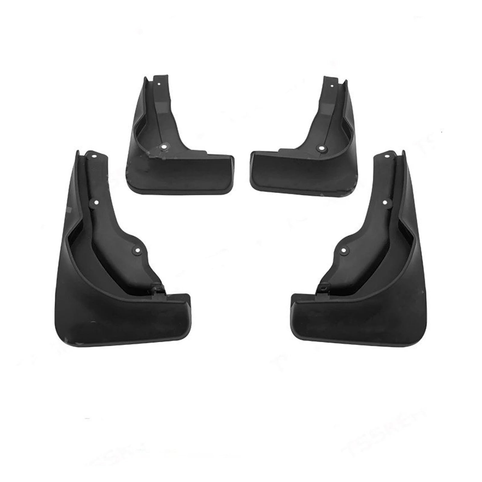 Auto Schmutzfänger Für Benz C-Klasse W204 Für Sport 2012-2013 2/4 TÜREN Auto-Schmutzfänger Schmutzfänger Spritzschutz Kotflügel Klappe Kotflügel Zubehör Splash Guards Kotflügel(Basic) von OJTEMHBH