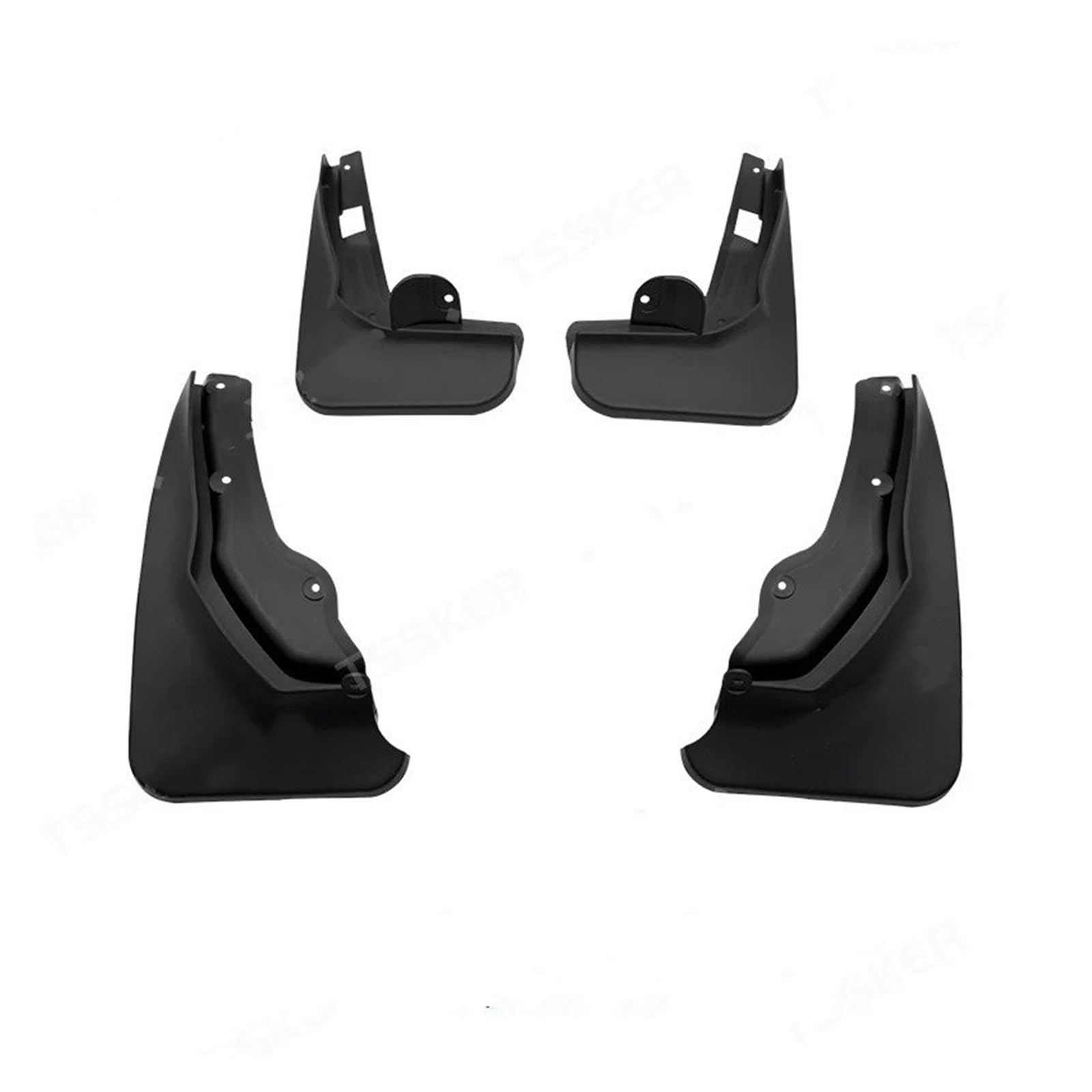 Auto Schmutzfänger Für Benz C-Klasse W204 Für Sport 2012-2013 2/4 TÜREN Auto-Schmutzfänger Schmutzfänger Spritzschutz Kotflügel Klappe Kotflügel Zubehör Splash Guards Kotflügel(Sport) von OJTEMHBH