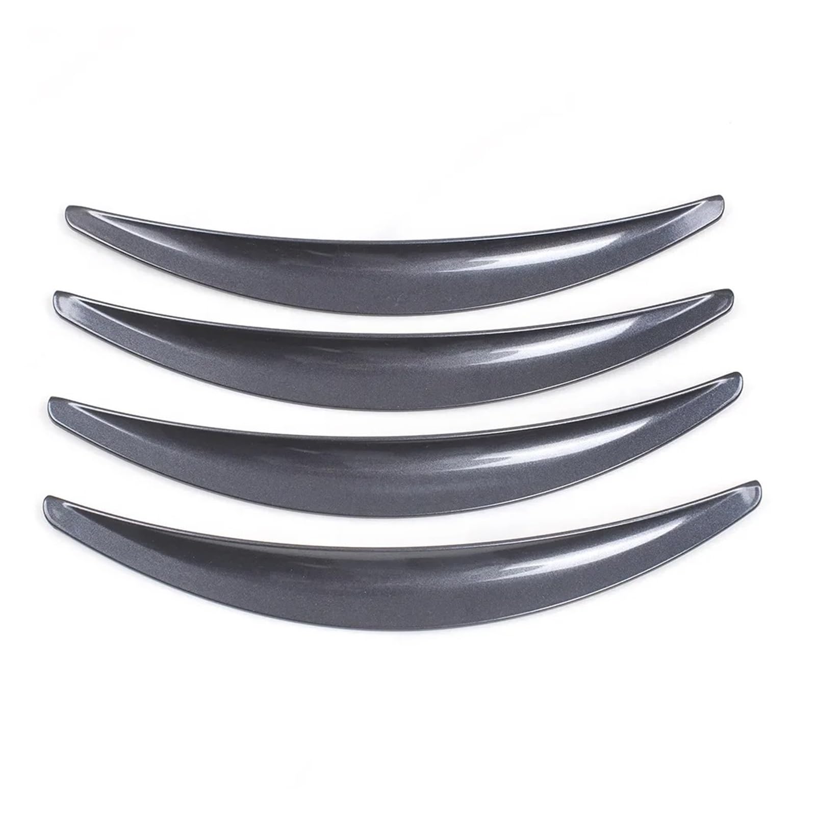 Auto Schmutzfänger Für Tesla Für Modell 3 2017 2018 2019 2020 2021 4 Teile Satz Auto Rad Augenbraue Arch Trim Seite Fender Für Streifen Außen Teile Splash Guards Kotflügel(Grau) von OJTEMHBH