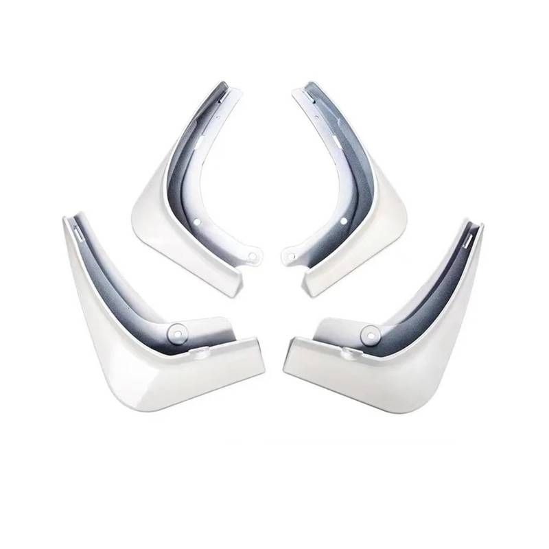 Auto Schmutzfänger Für Tesla Für Modell 3 Für Modell Für Y 2021 2022 4 Teile/Satz New Energy Car Schmutzfänger Kotflügel Spritzschutz Kotflügel Mattschwarz Kohlefaser Splash Guards Kotflügel(White Y) von OJTEMHBH