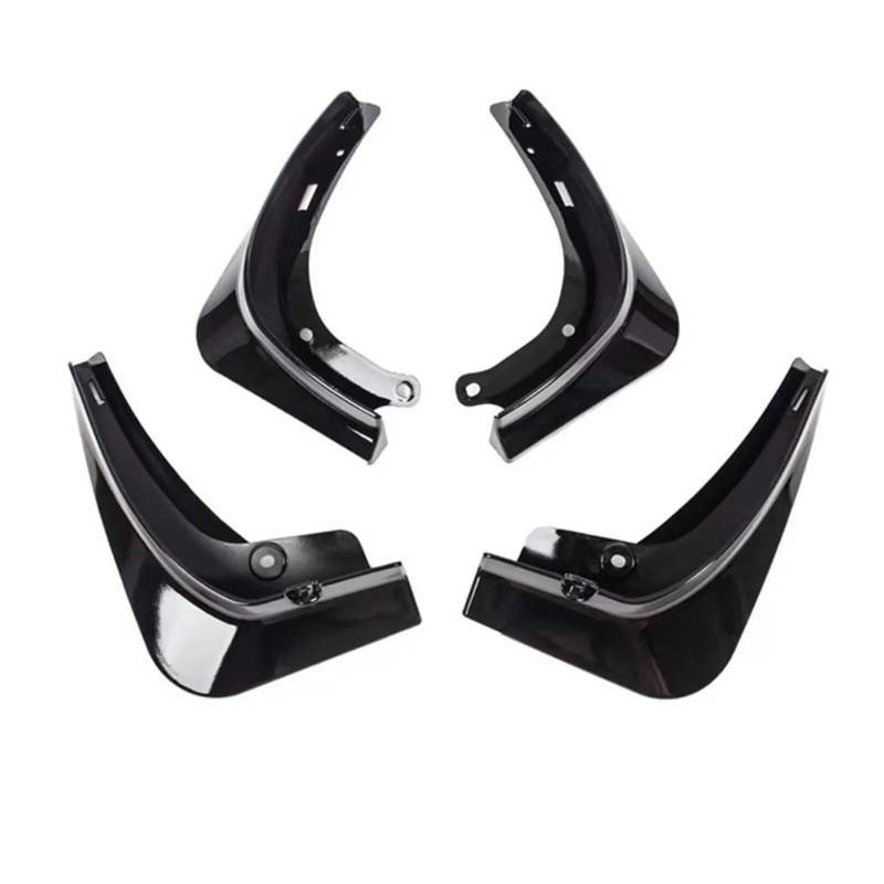 Auto Schmutzfänger Für Tesla Für Modell 3 Für Modell Für Y 2021 2022 4 Teile/satz New Energy Car Schmutzfänger Kotflügel Spritzschutz Kotflügel Mattschwarz Kohlefaser Splash Guards Kotflügel(Carbon Fi von OJTEMHBH