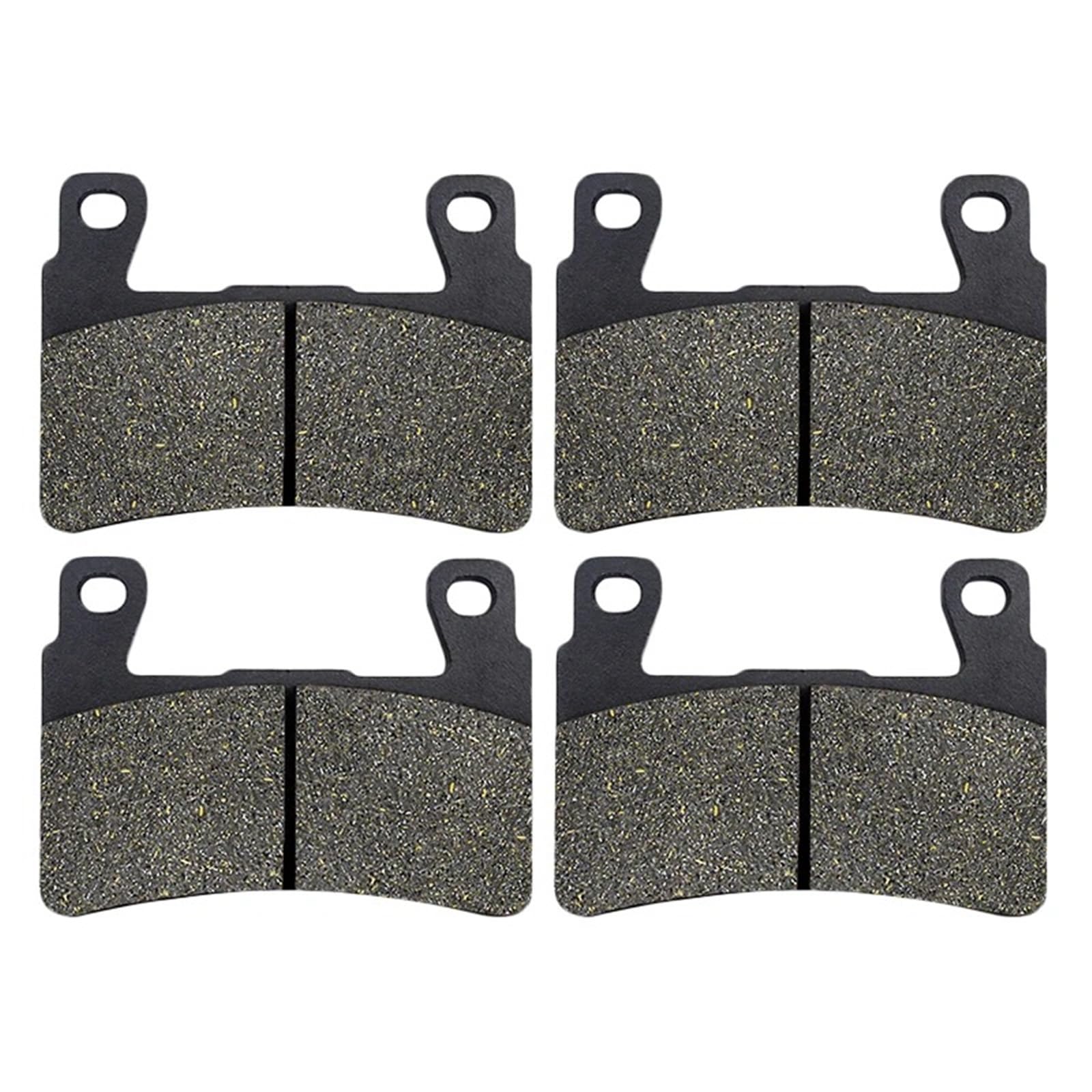 Bremsbeläge Motorrad Für CB400 CBR 600 F4 CBR600RR CBR900RR Für Fireblade CBR929RR CBR954RR CB 1300 Super Four Motorrad Vorne Oder Hinten Bremsbeläge Scheibenbremsbelag(2 Pairs Front) von OJTEMHBH