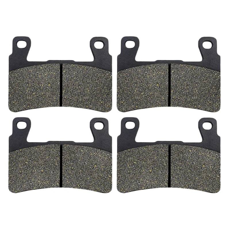 Bremsbeläge Motorrad Für CB400 CBR 600 F4 CBR600RR CBR900RR Für Fireblade CBR929RR CBR954RR CB 1300 Super Four Motorrad Vorne Oder Hinten Bremsbeläge Scheibenbremsbelag(2 Pairs Front) von OJTEMHBH