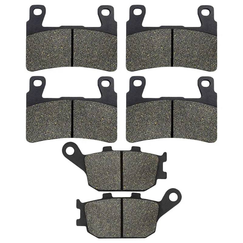 Bremsbeläge Motorrad Für CB400 CBR 600 F4 CBR600RR CBR900RR Für Fireblade CBR929RR CBR954RR CB 1300 Super Four Motorrad Vorne Oder Hinten Bremsbeläge Scheibenbremsbelag(Front and Rear) von OJTEMHBH