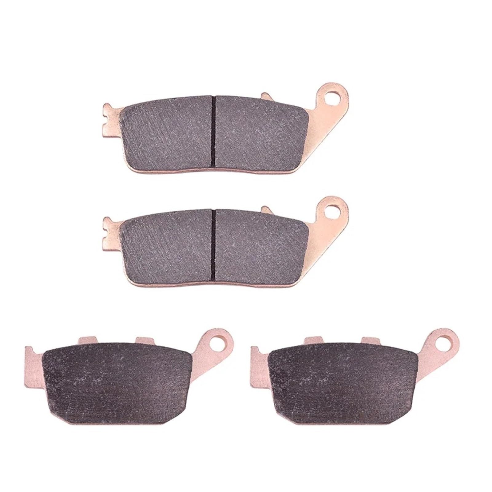 Bremsbeläge Motorrad Für CBR250 CBR250R CBR 250 R RJ RB RK RK2 MC19 RC Nicht ABS 1988-2013 Motorrad Vorne Hinten Bremsbelag Scheibenbremsbelag(Copper Front Rear) von OJTEMHBH