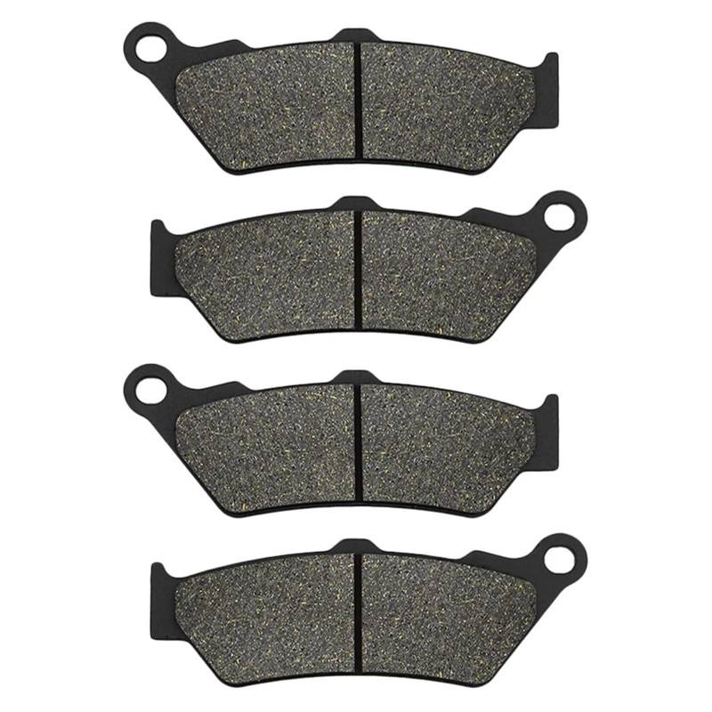 Bremsbeläge Motorrad Für CF Moto 650 MT NK 400 CF400NK CF650NK CF650MT CF650TRG 2014 2015 2016 2017 2018 Motorrad Vorne Und Hinten Bremsbeläge Scheibenbremsbelag(2 Pairs Front) von OJTEMHBH