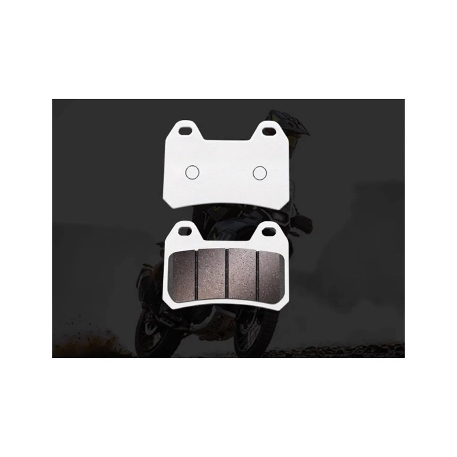 Bremsbeläge Motorrad Für CFMOTO CF-Moto 450MT 450 MT MT 450 Motorrad Bremsbeläge Bremsscheibe Leder Zubehör Scheibenbremsbelag(Front A) von OJTEMHBH