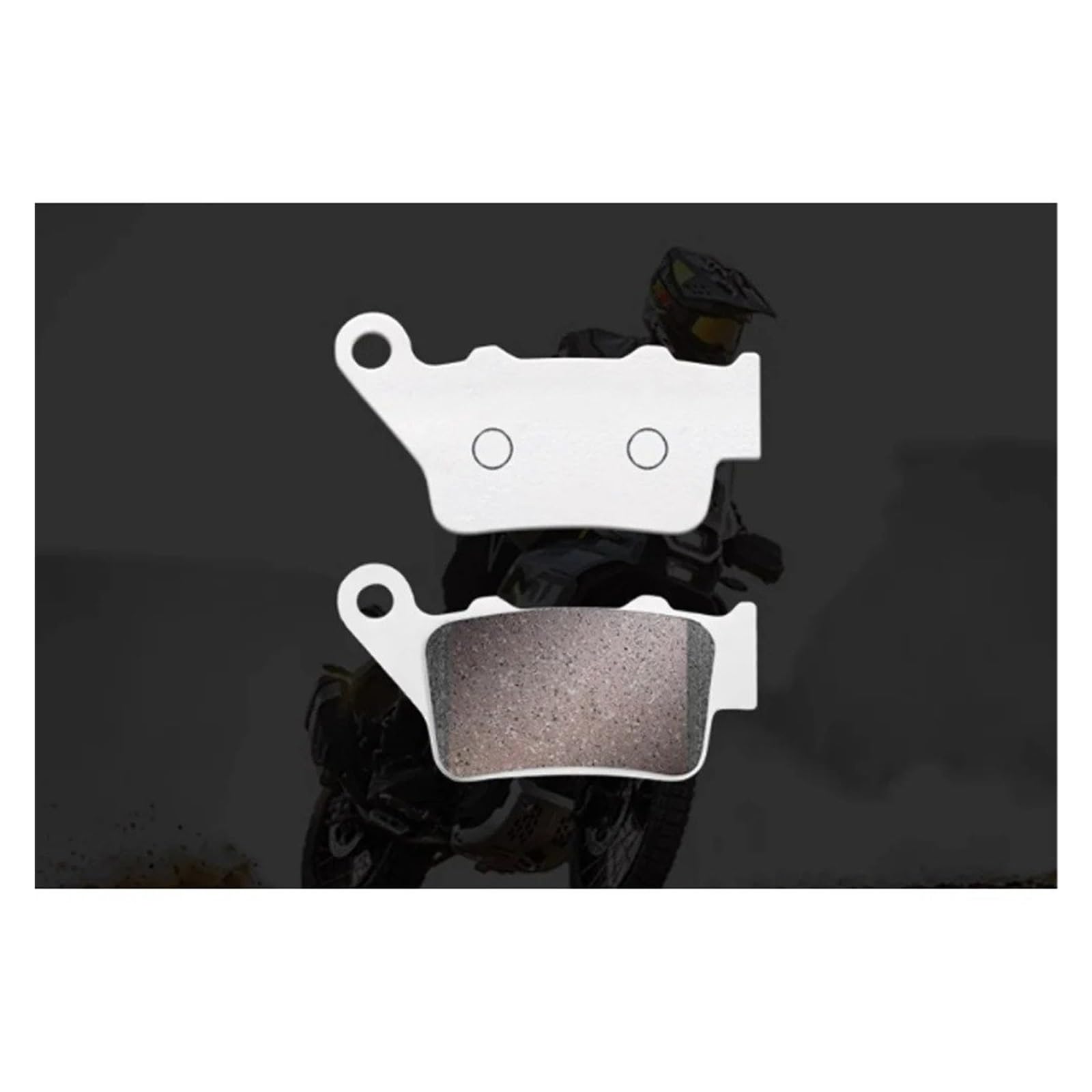 Bremsbeläge Motorrad Für CFMOTO CF-Moto 450MT 450 MT MT 450 Motorrad Bremsbeläge Bremsscheibe Leder Zubehör Scheibenbremsbelag(Rear A) von OJTEMHBH