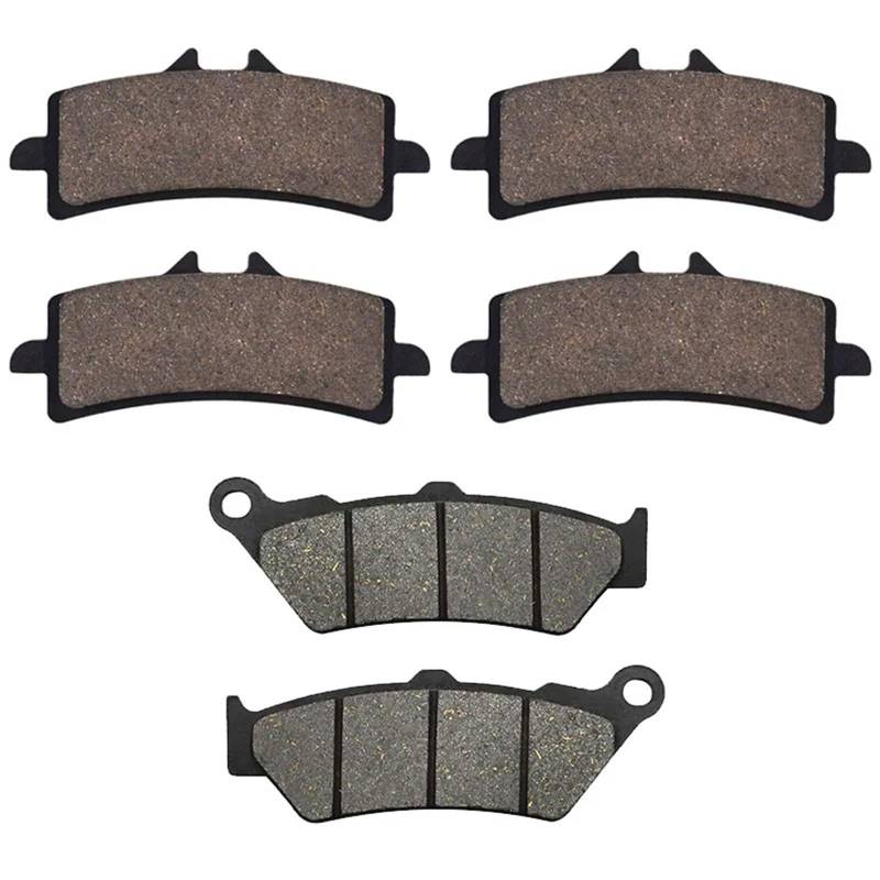 Bremsbeläge Motorrad Für Ducati Diavel ABS Diavel Carbon Chromo ABS 2011-2015 Motorrad Vorne Und Hinten Bremsbeläge Scheibenbremsbelag(Front and Rear) von OJTEMHBH