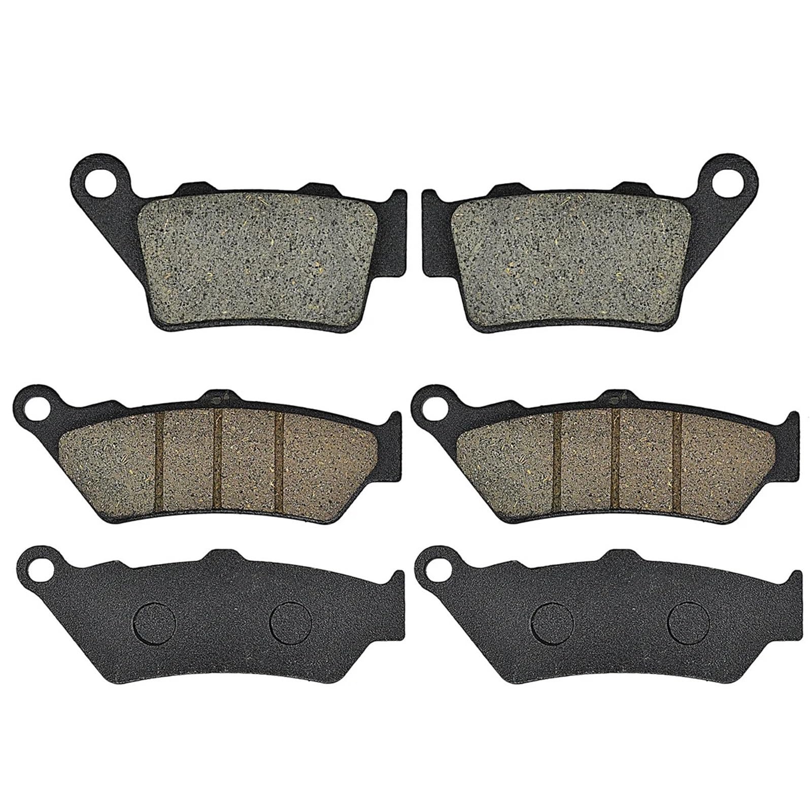 Bremsbeläge Motorrad Für F700GS F 700GS 11-18 F800GS Abenteuer F 800GS Triple Black F 800 GS Trophy 08-18 Motorrad Vorne Hinten Bremsbeläge Scheibenbremsbelag(Front and Rear) von OJTEMHBH