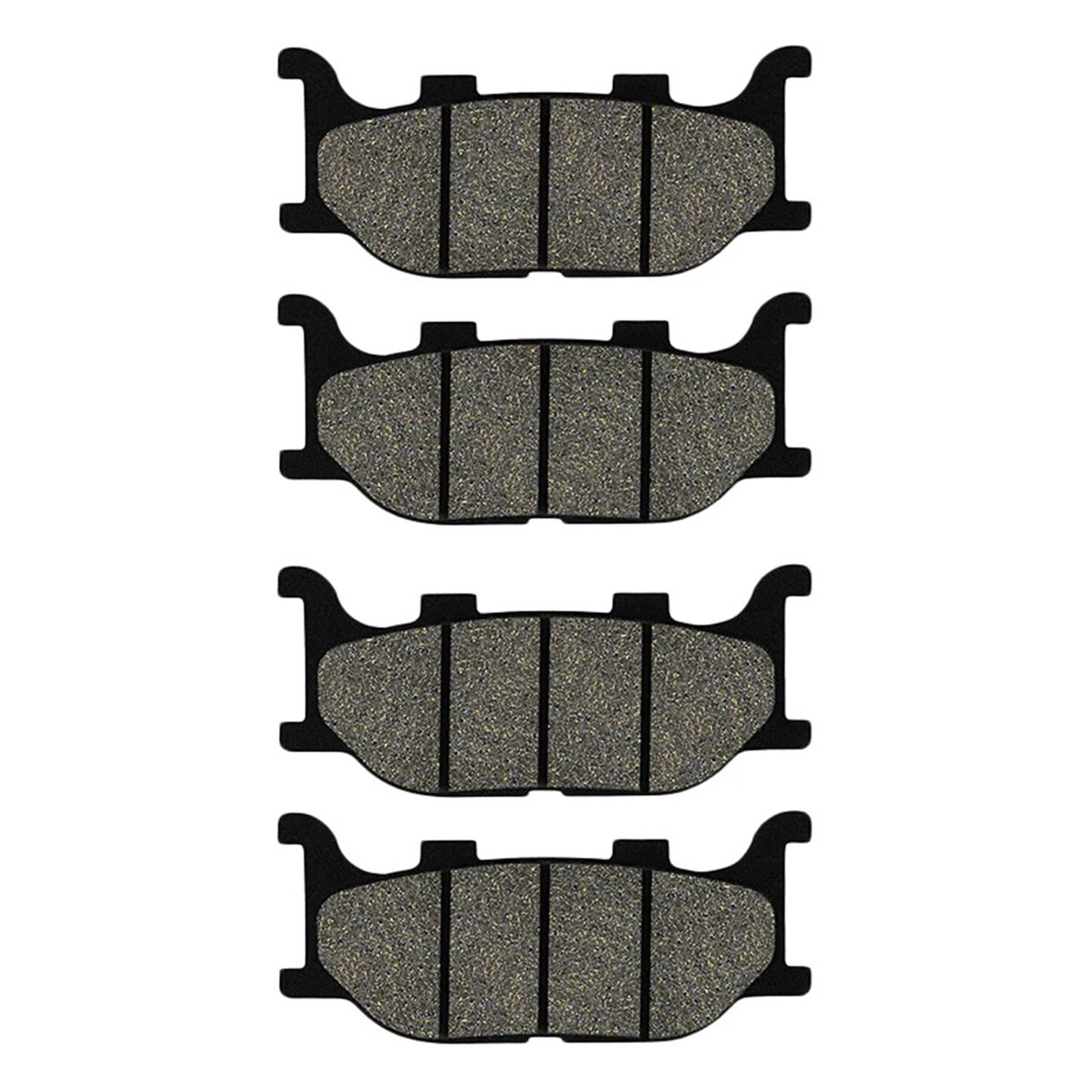 Bremsbeläge Motorrad Für FZ6R FZ 6 R 2009-2017 XJ6N XJ6F XJ6S XJ6 XJ600 Für Diversion 600 2009-2012 Motorradteile Vorne Oder Hinten Bremsbeläge Scheibenbremsbelag(2 Pairs Front) von OJTEMHBH