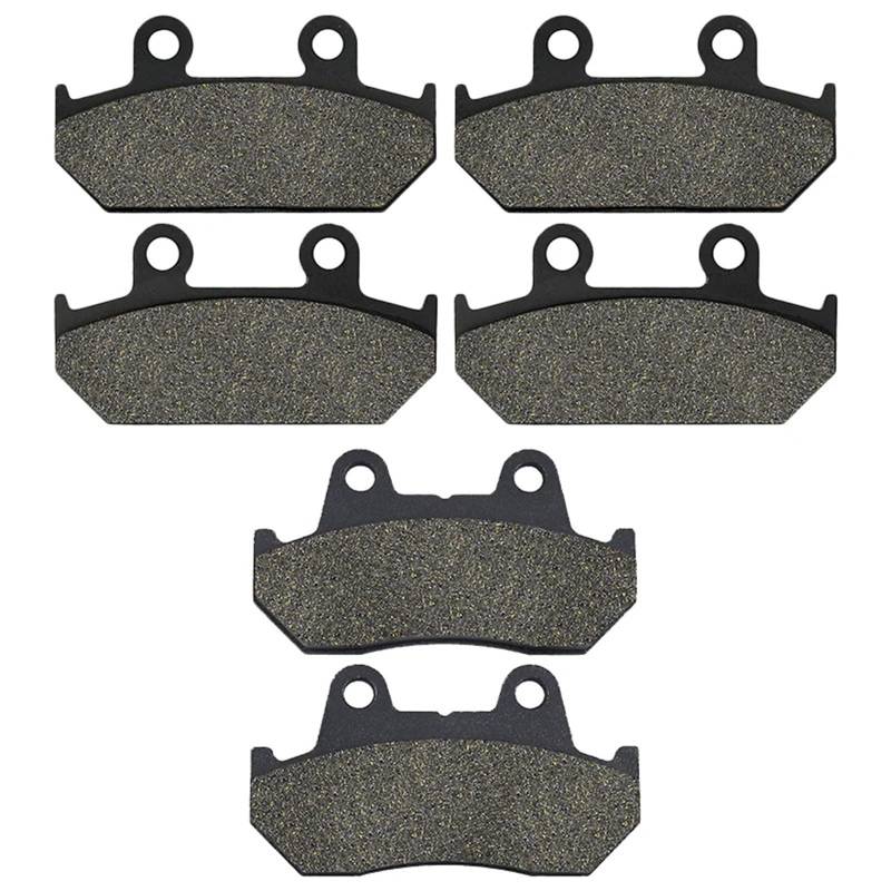 Bremsbeläge Motorrad Für GL 1500 Für Goldwing Gold Wing GL1500 GL 1500 A SE L 1988-2000 Motorrad Vorne Und Hinten Bremsbeläge Scheibenbremsbelag(Front and Rear) von OJTEMHBH