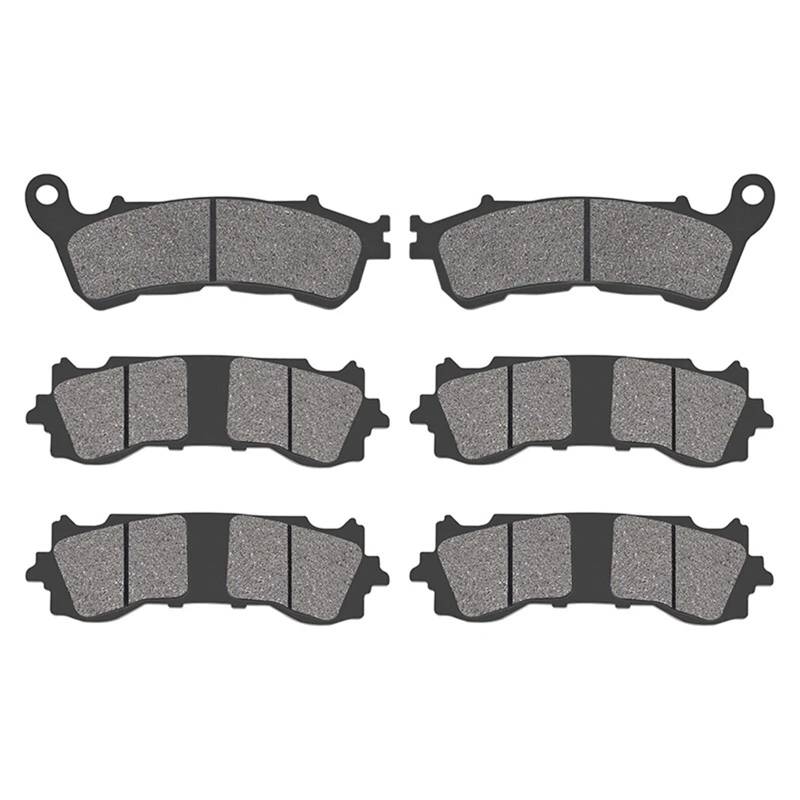 Bremsbeläge Motorrad Für GL1800B Für Goldwing J Manuelle GL1800BD GL1800D GL1800DA DCT Airbag GL 1800 B BD D DA 2018-2022 Motorrad Vorne Und Hinten Bremsbeläge Scheibenbremsbelag(Front and Rear) von OJTEMHBH