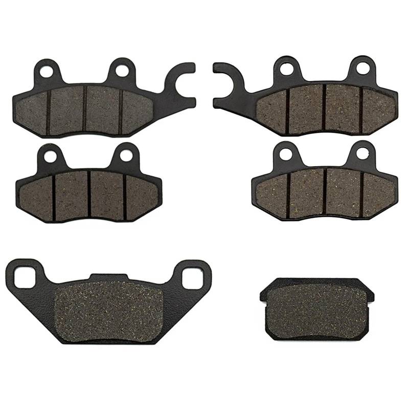 Bremsbeläge Motorrad Für KAZUMA Für Jaguar 500CC ATV Bremsbeläge Quad Vorne Links Vorne Rechts Und Hinten Bremsbeläge 6 Stücke Motorrad Scheibenbremsbelag(ABC) von OJTEMHBH