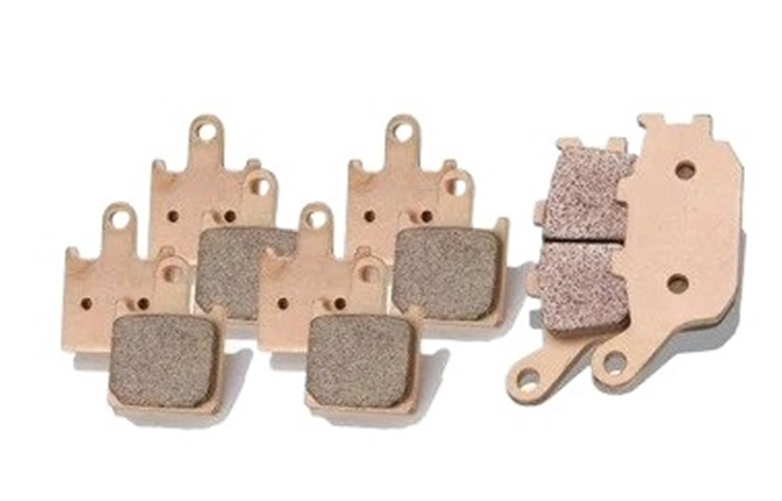 Bremsbeläge Motorrad Für Kawasaki Z1000 Z 1000 2007 2008 2009 Motorrad Metall Gesinterte Vorne Hinten Bremsbeläge Scheibenbremsbelag(F in R 5 Pairs) von OJTEMHBH