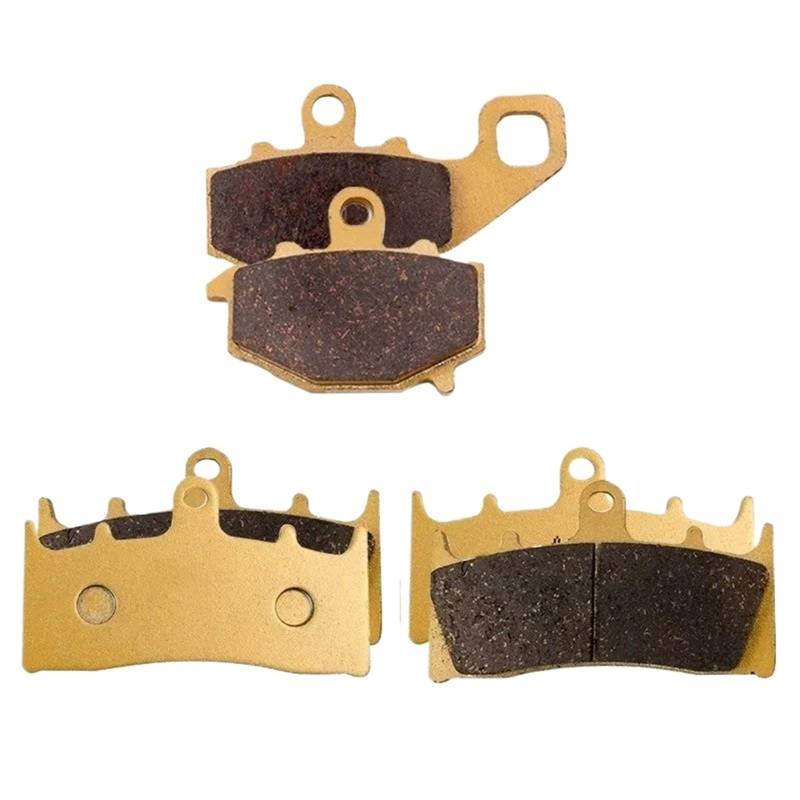 Bremsbeläge Motorrad Für Kawasaki ZX-6R ZX6R ZX-9R ZX6R ZX9R ZX 600 636 900 G1 G2 J1 J2 B3 B4 C1 C2 E1 E2 1994-2001 Motorrad Vorne Und Hinten Bremsbeläge Scheibenbremsbelag(Front and Rear) von OJTEMHBH