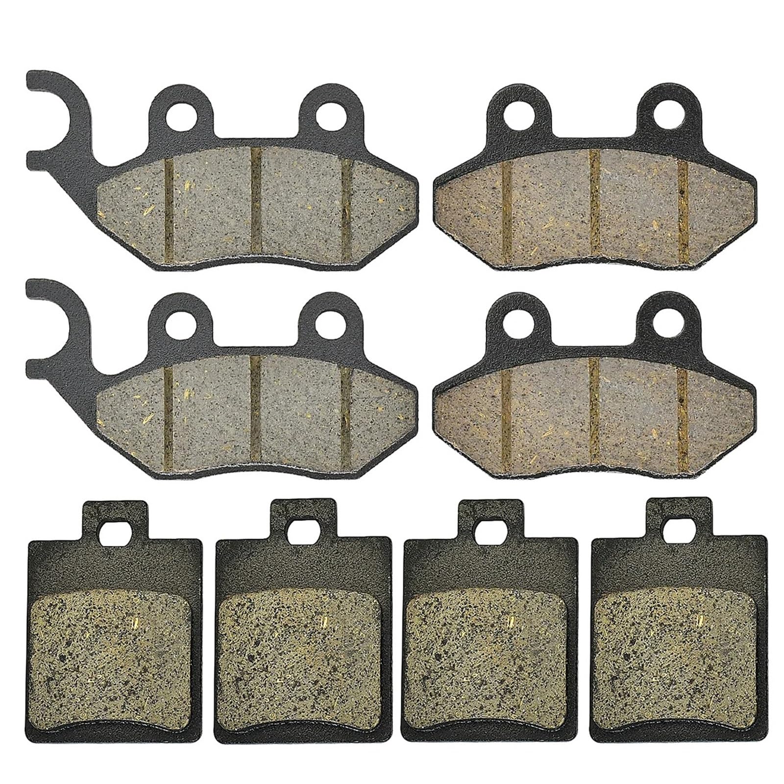 Bremsbeläge Motorrad Für Peugeot Tweet 125 RS Tweet 150 Evo 2010 2011 2012 2013 2014 2015 2016 Motorradzubehör Kombination Bremsbeläge Vorne Und Hinten Scheibenbremsbelag(2 Front 2 Rear) von OJTEMHBH