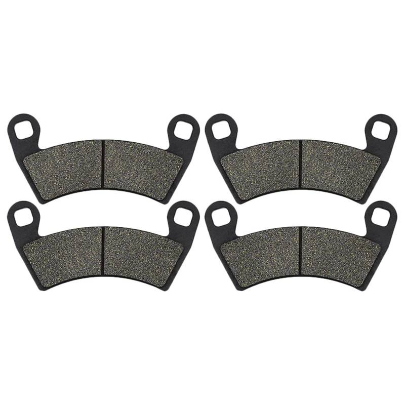 Bremsbeläge Motorrad Für Polaris Für Ranger Crew 700 800 2008-2015 RZR XP4 900 Diesel 12-14 XP 1000 EFI 2014-2019 Motorrad Vorne Hinten Bremsbeläge Scheibenbremsbelag(2pairs) von OJTEMHBH