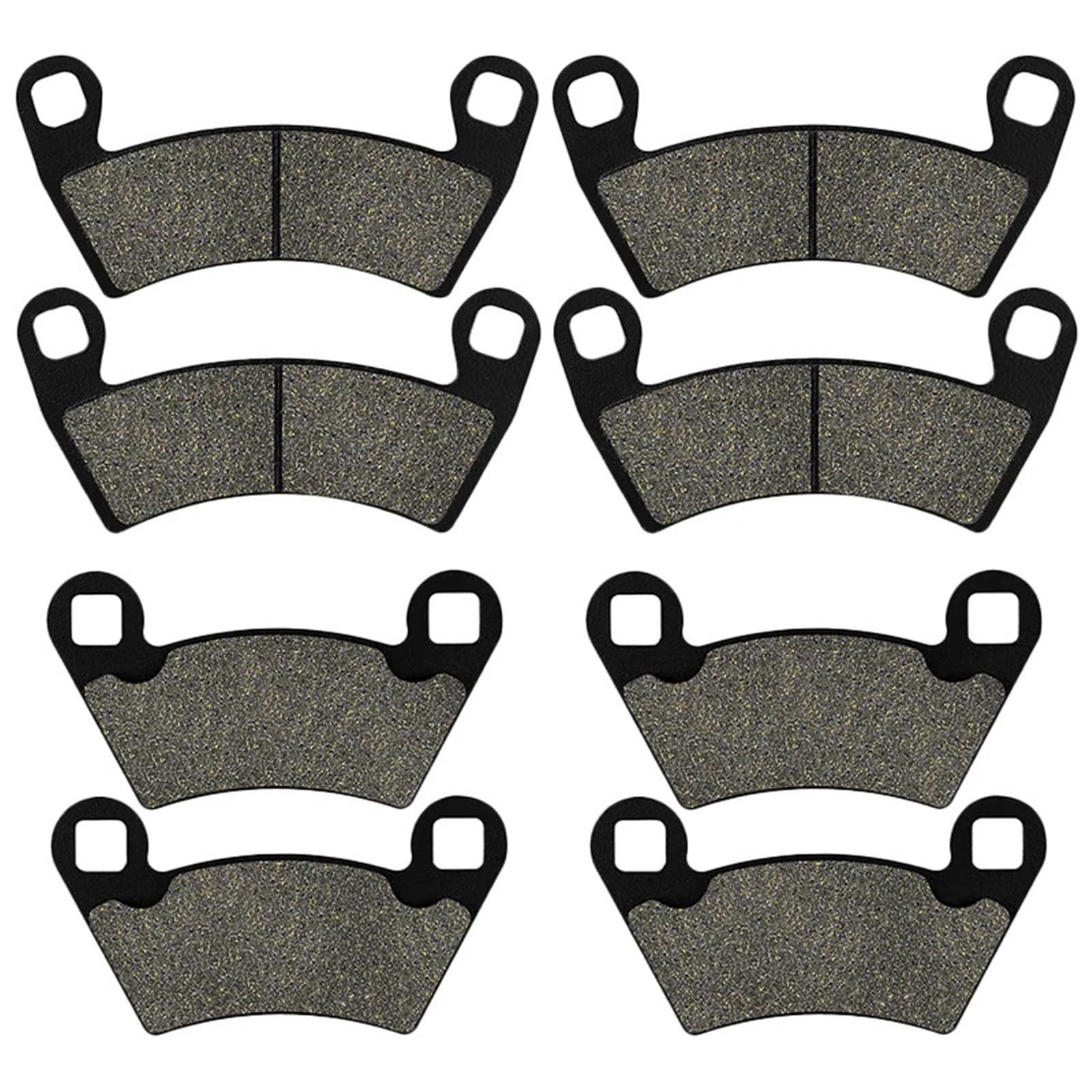 Bremsbeläge Motorrad Für Polaris Für Ranger RZR-4 800 EPS 10-13 EV Elektrische 800 HD 6x6 10-15 Diesel 900 RZR XP 11-15 Motorrad Vorne Oder Hinten Bremsbeläge Scheibenbremsbelag(Front and Rear) von OJTEMHBH