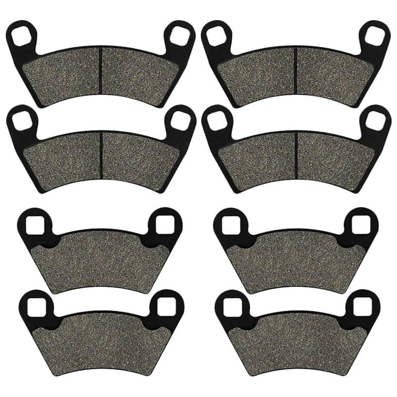 Bremsbeläge Motorrad Für Polaris Für Ranger RZR-4 800 EPS 10-13 EV Elektrische 800 HD 6x6 10-15 Diesel 900 RZR XP 11-15 Motorrad Vorne Oder Hinten Bremsbeläge Scheibenbremsbelag(Front and Rear) von OJTEMHBH
