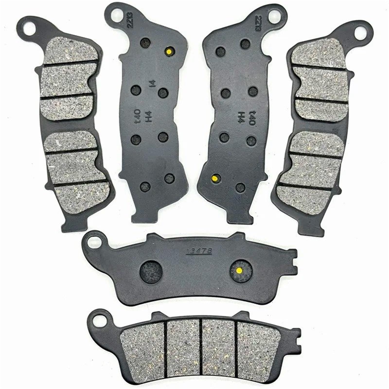Bremsbeläge Motorrad Für ST1300A ABS Modell ST1300 ST1300P ST1300PA ST 1300 1300A 1300P 2008-2019 Motorrad Vorne Hinten Bremsbeläge Scheibenbremsbelag(Front Rear Pads) von OJTEMHBH
