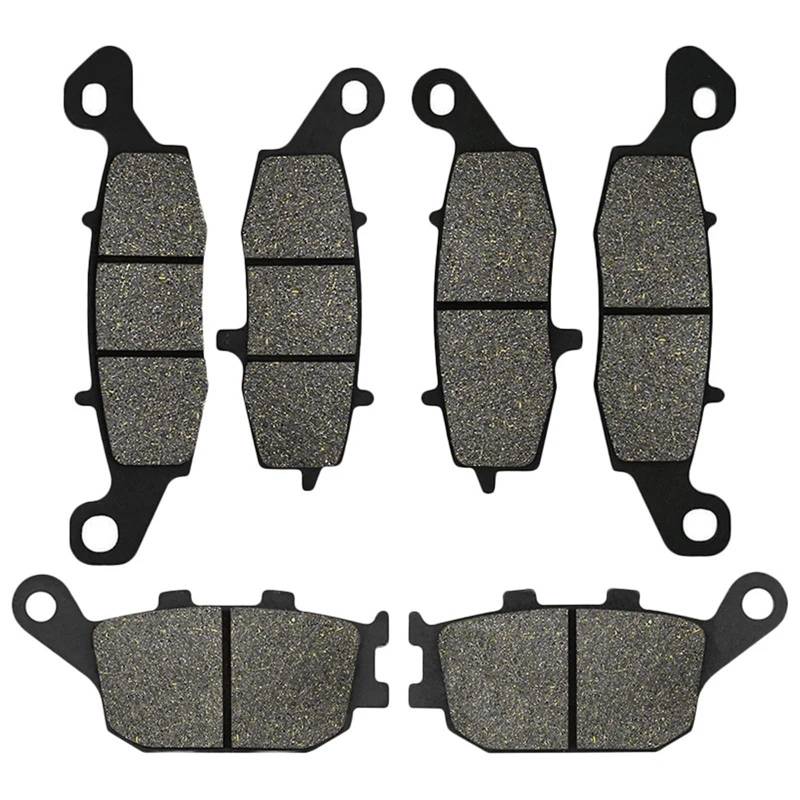 Bremsbeläge Motorrad Für Suzuki GSF650 Für Bandit GSF 650 GSF-650 GSR750 GSR 750 GSR-750 2005-2016 Motorrad Vorne Hinten Bremsbeläge Scheibenbremsbelag(Front and Rear) von OJTEMHBH