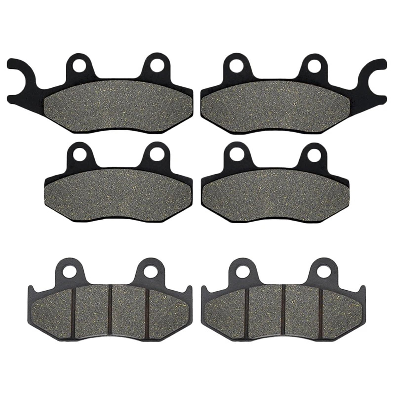 Bremsbeläge Motorrad Für YFM700 Für Raptor YFM-700 YFM 700 YFM 700R YFM 700 R 2013 2014 2015 2016 2017 2018 Motorrad Vorne Und Hinten Bremsbeläge Scheibenbremsbelag(Front and Rear) von OJTEMHBH